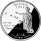 عملة ربع دولار Hawaii