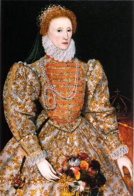 إليزابث الأولى، "پورتريه دارنلي"، ح. 1575
