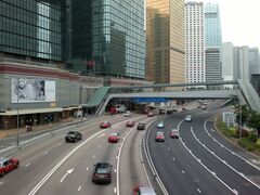 Hong Kong drives on the left.