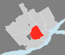 Les Rivières within Quebec City