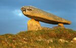 Kilclooney More dolmen near Ardara, County Donegal, Ireland