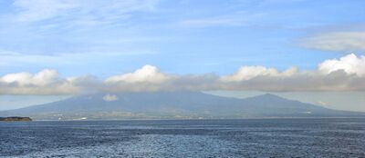 صورة لشبه جزيرة بتان من خليج مانيلا