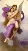 The abduction of Psyche by William-Adolphe Bouguereau