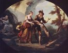 Miranda and Ferdinand in The Tempest, 1782.