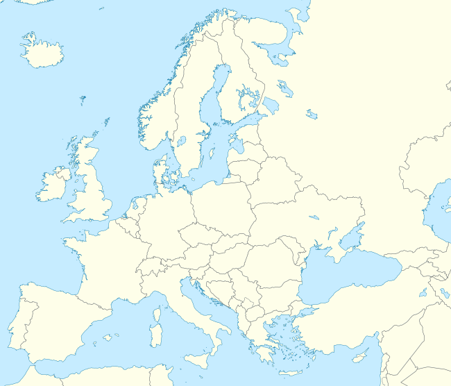 دوري أبطال أوروپا 2022–23 is located in أوروپا