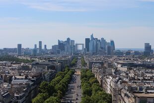 La Défense from the Arc de Triomphe 20150802.jpg