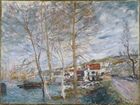 Alfred Sisley, Flood at Moret (Inondation à Moret), 1879