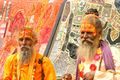 Hindu Sadhus, or holy men, in Rajasthan, wear orange as a sacred colour