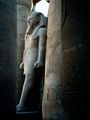 Pharaonic statue in Luxor Temple