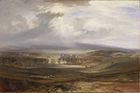Raby Castle, the Seat of the Earl of Darlington (1817) by Joseph Mallord William Turner",