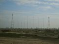 Shortwave antennas in Delano, California.
