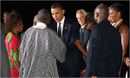 أوباما يصل إلى غانا في أول زيارة لأفريقيا.
