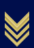 Rank insignia of sergente maggiore of the Italian Air Force.svg