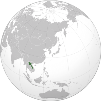 Location of لاوس