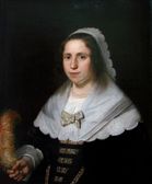 Portrait of a woman, 1645. Lille, Musée des Beaux-Arts de Lille.