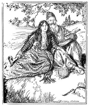 Edmund J Sullivan Illustrations to The Rubaiyat of Omar Khayyam First Version Quatrain-011.jpg