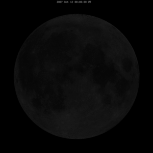 Over one lunar month more than half of the Moon's surface can be seen from the surface of the Earth.