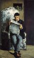 Portrait of the Artist's Father Louis-Auguste Cézanne, Reading, 1866, National Gallery of Art Washington, DC.