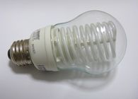 A photo of an unlit compact fluorescent lamp (CFL) of the cold cathode variety
