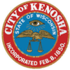 الختم الرسمي لـ Kenosha, Wisconsin