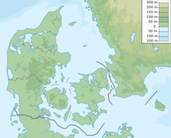 Location map/data/Denmark is located in الدنمارك