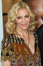 Madonna at the premiere of I Am Because We Are in 2008