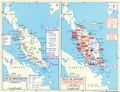 Map of the Malayan Campaign