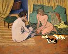 Naked Women with Cats, 1897-1898