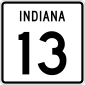 إنديانا state route marker