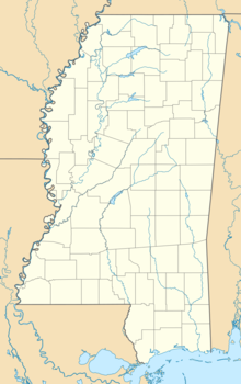 Vicksburg is located in مسيسپي