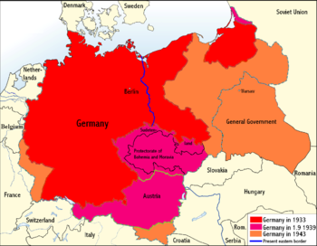 ألمانيا النازية حتى 1943.