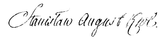 Signature of Stanisław August Poniatowski.PNG