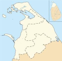 جافنا is located in المقاطعة الشمالية