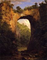 The Natural Bridge, Virginia, (1852), University of Virginia Art Museum