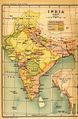 خريطة الهند في 1837