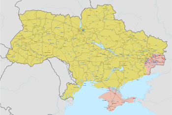 Russo-Ukraine Conflict (2014-present).svg
