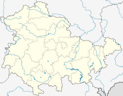 رونى‌بورگ is located in Thuringia