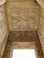 سقف مطلي للإلهة نخبت في المعبد الجنائزي لرمسيس الثالث بمدينة هابو.