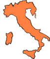 Map of Italian Kingdom in 1919 AD