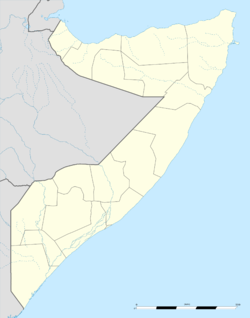 El Ayo is located in الصومال