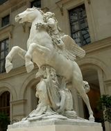 (2) La Renommée montée sur Pégase, Louvre