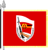 Flag of the Ministry of State Security (Stasi), East Germany, until 1990