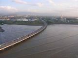 The "Puente Marino" (ie. "Marine" (in this case, "over the water") bridge), Corredor Sur (ie. " 'South' Corridor")