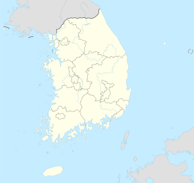 أندونگ is located in South Korea