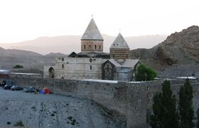 The Saint Thaddeus Monastery (14th century) in northwestern Iran