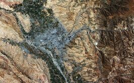 Dushanbe, Tajikistan (satellite view).jpg
