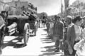 Soviet artillery units passing through Tabriz, WWII.