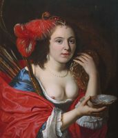 Anna du Pire, 1660. Prague, Národní galerie v Praze.