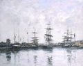 Eugene boudin b1275 le bassin deauville wm small