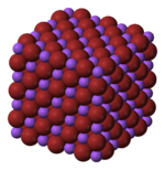 3D model of sodium bromide